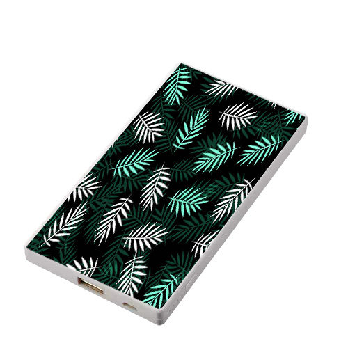 モバイルバッテリー総柄プリント枠いっぱい