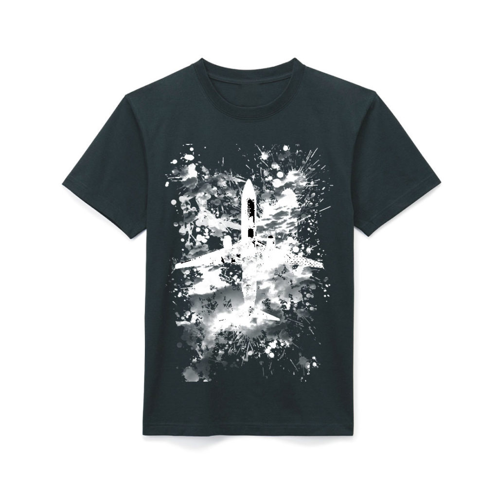 インクジェットプリント　白引き