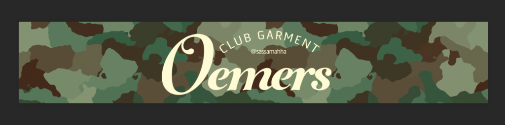 タオル　デザイン　カモフラ