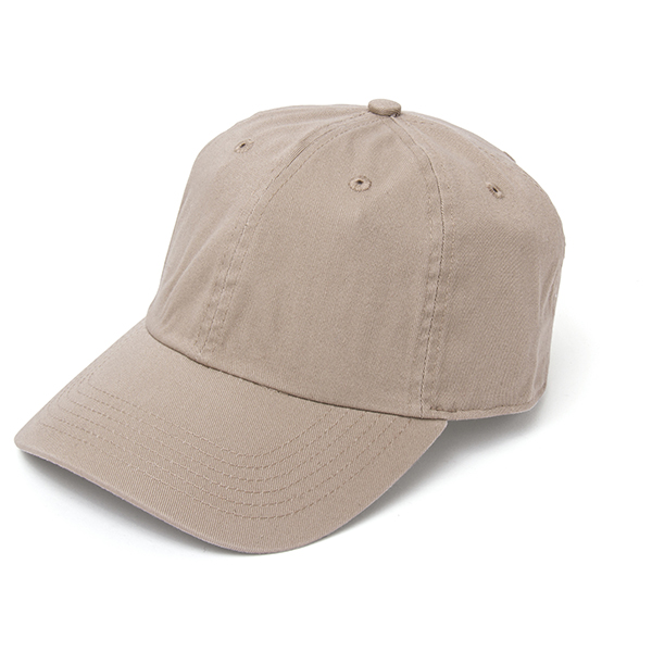 コットンキャップ ベージュ
